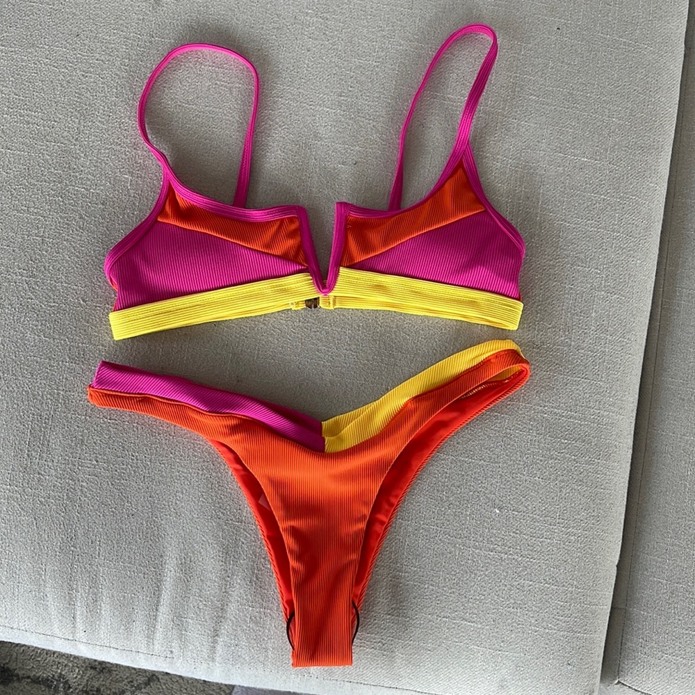 Bright bikini